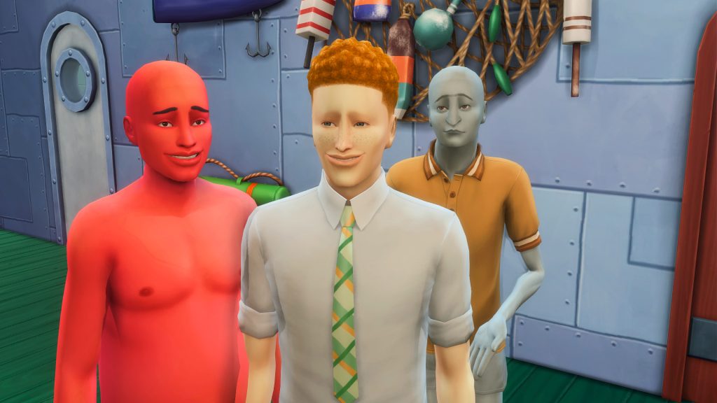 The Sims 4 SpongeBob Gallery