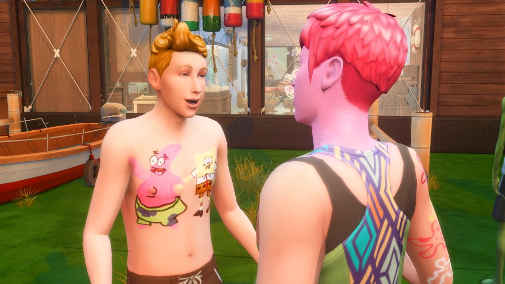 Sims 4 SpongeBob Gallery