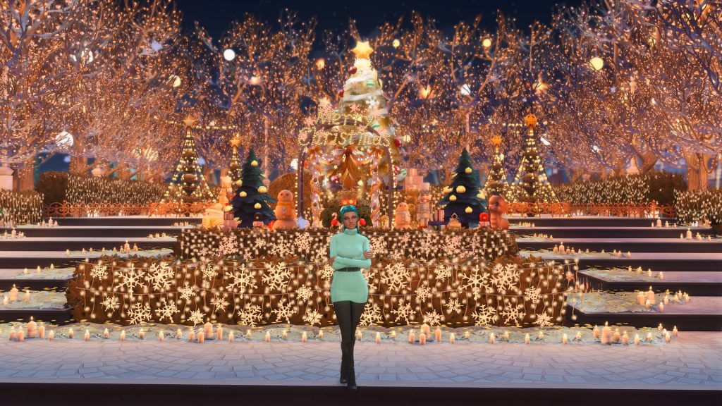 The Sims 4 Holiday Lots Gallery Spotlight: Winter Markets, Streets and Farms 53 Sims 4 Holiday Lots - Yukihyo6121