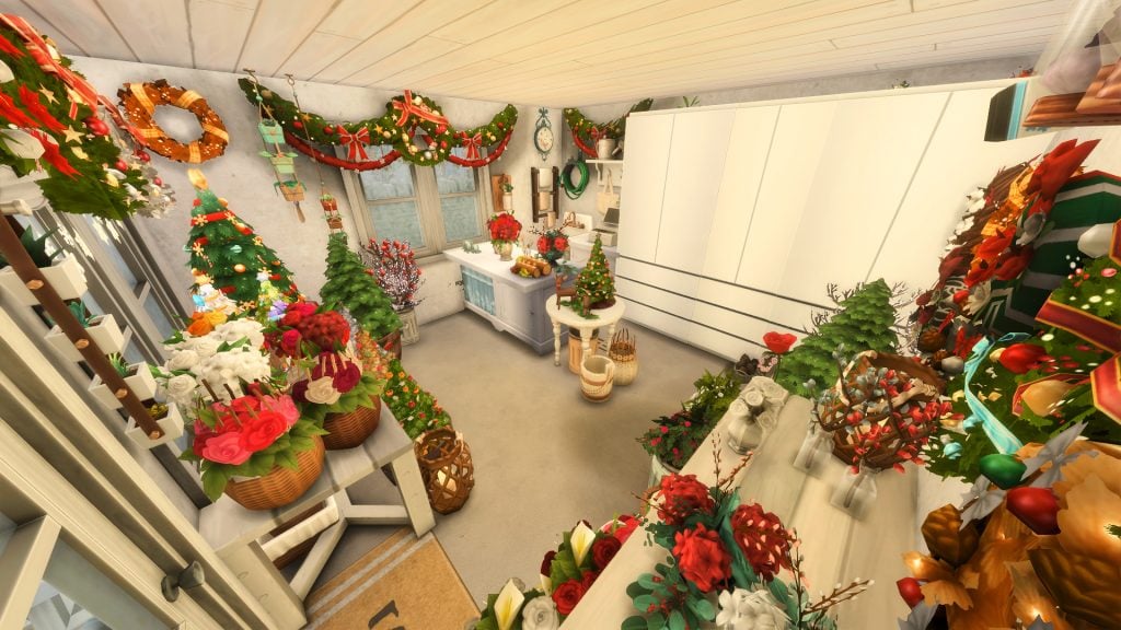 The Sims 4 Holiday Lots Gallery Spotlight: Winter Markets, Streets and Farms 3 Sims 4 Holiday Lots - Yukihyo6121