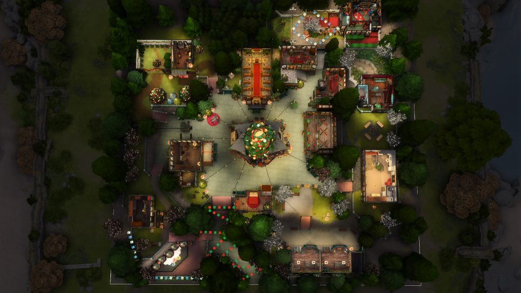 The Sims 4 Holiday Lots Gallery Spotlight: Winter Markets, Streets and Farms 24 Sims 4 Holiday Lots - Simproved