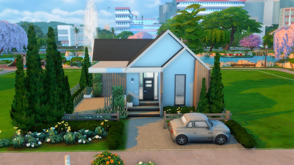The Sims 4 Starter Homes Gallery Spotlight 50 Starter Homes - Base Game Starter-Shell - summerrplays 1