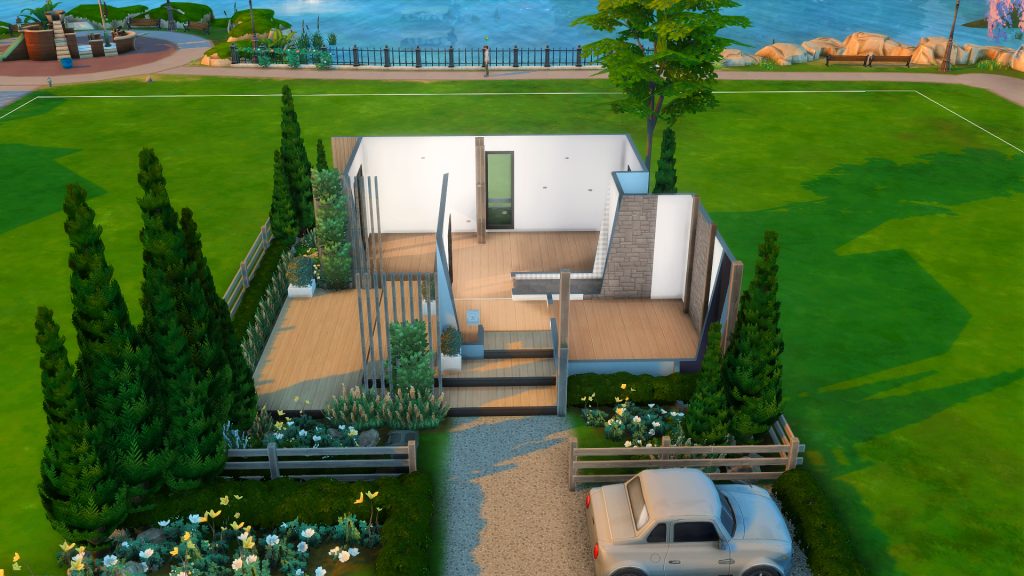 The Sims 4 Starter Homes Gallery Spotlight 51 Starter Homes - Base Game Starter-Shell - summerrplays 2