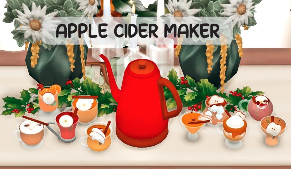 Yummy: The Best Sims 4 Custom Food Mods and Overrides! 25 apple cider maker