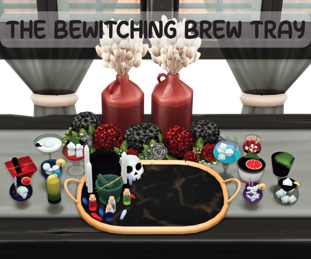 Yummy: The Best Sims 4 Custom Food Mods and Overrides! 20 bewitching brew tray