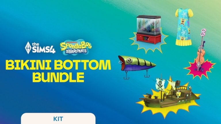 EA announces two The Sims 4 Spongebob Kits