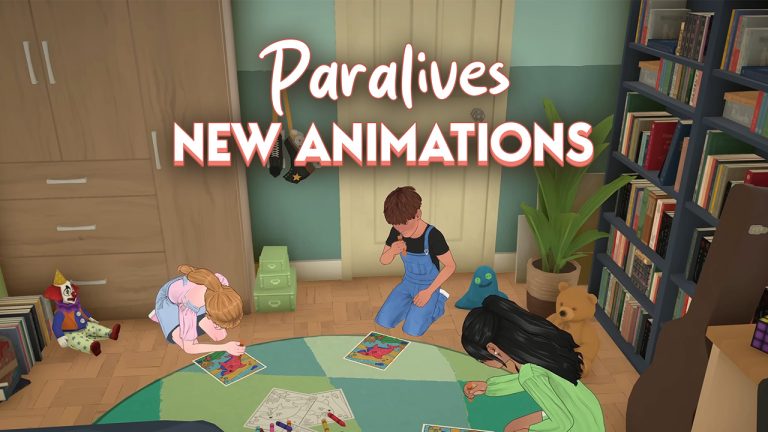 Paralives News: Preview of 15 New Child Animations Added to Early Access
