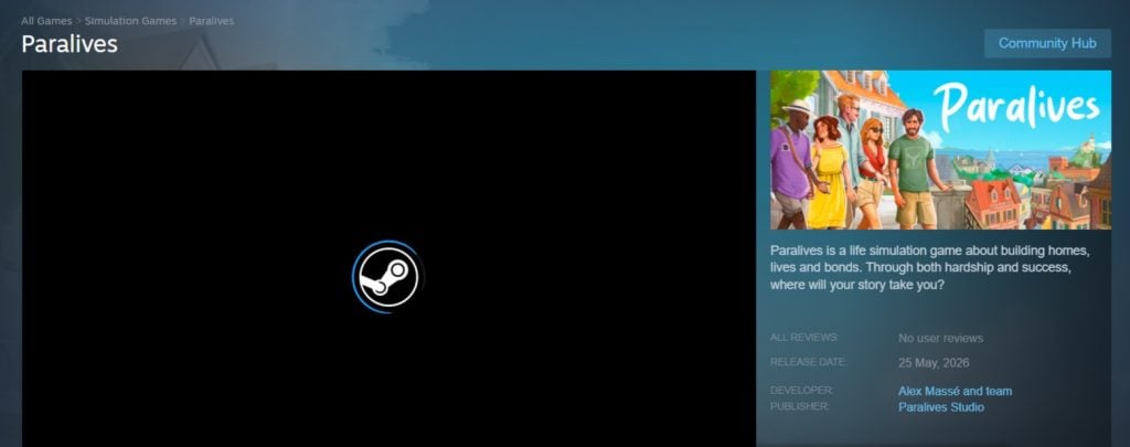 paralives steam page