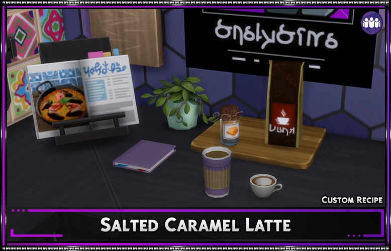 Yummy: The Best Sims 4 Custom Food Mods and Overrides! 35 saltedcaramellatte