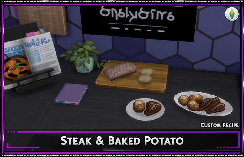 Yummy: The Best Sims 4 Custom Food Mods and Overrides! 36 steak baked potato