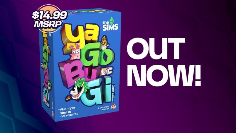 The Sims Card Game YaGoBuGi Now Available