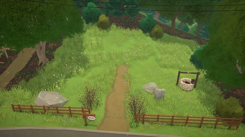 paralives town area mountain base