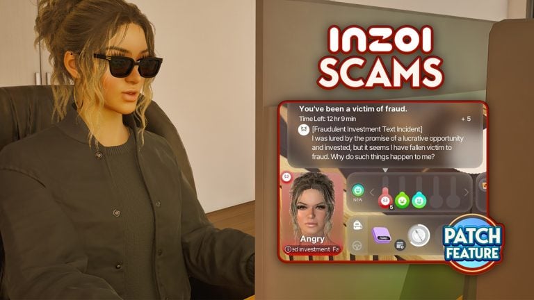 InZOI Scams: Player Discovers New Patch Feature The Hard Way