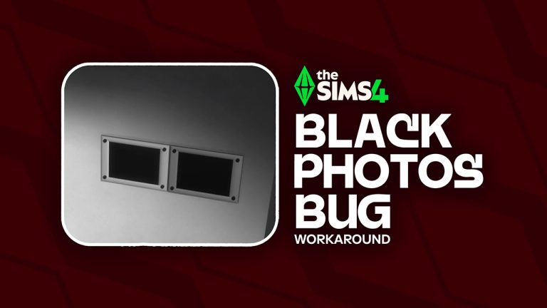 Player Finds Potential Workaround For The Sims 4 Black Photos Bug