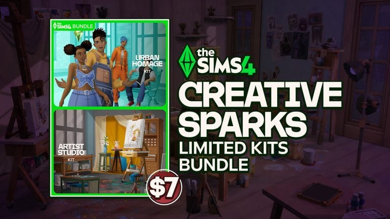 The Sims 4 Creative Sparks Bundle is The Latest Limited Kits Release