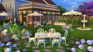 The Sims 4 Kits Items Preview: Tea Time Solarium and Silver Screen