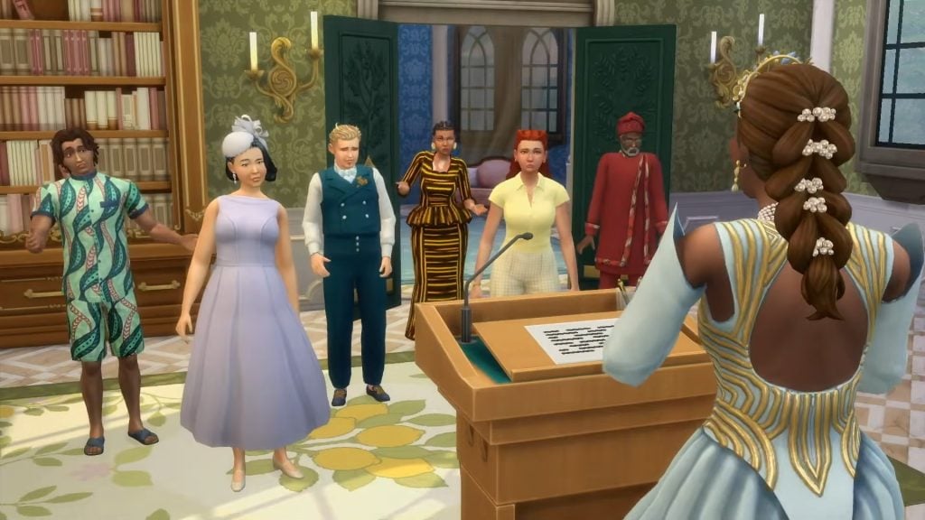 The Sims 4 Royalty Legacy Nobility Gameplay Trailer 4 30 screenshot 1