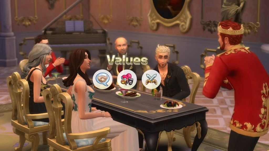 The Sims 4 Royalty Legacy Official Reveal Trailer 2 50 screenshot 1