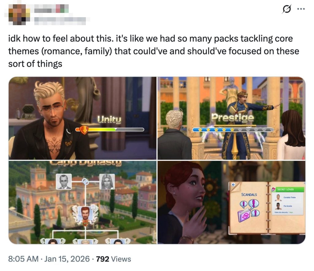 Community Reacts to The Sims 4 Royalty & Legacy Reveal 2 reviw 2