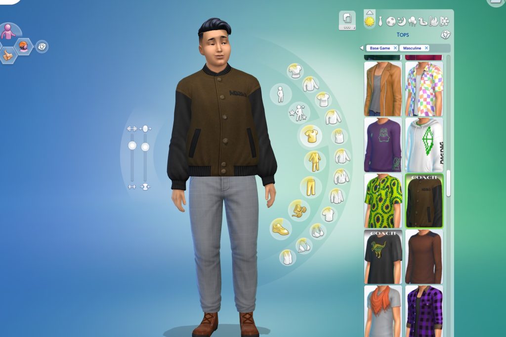 sims 4 coach items update4