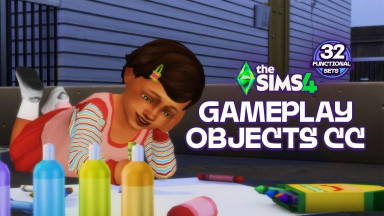 The Sims 4 Functional CC: 32 Object Sets With New Gameplay!