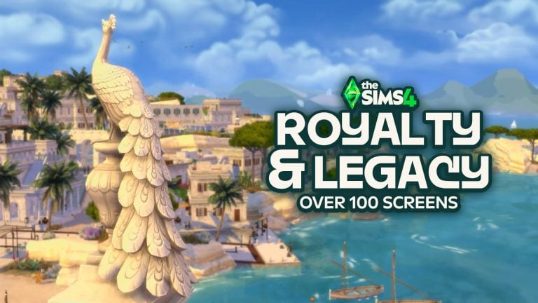 Over 100 Sims 4 Royalty & Legacy Screens From The Reveal