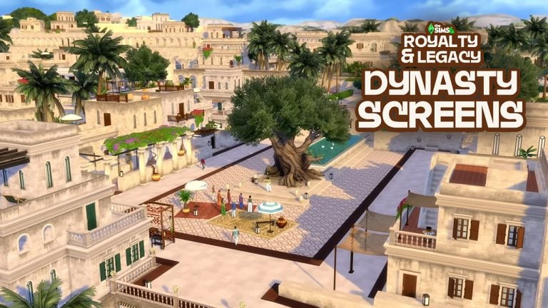 All 130 Sims 4 Royalty & Legacy Dynasty Screens