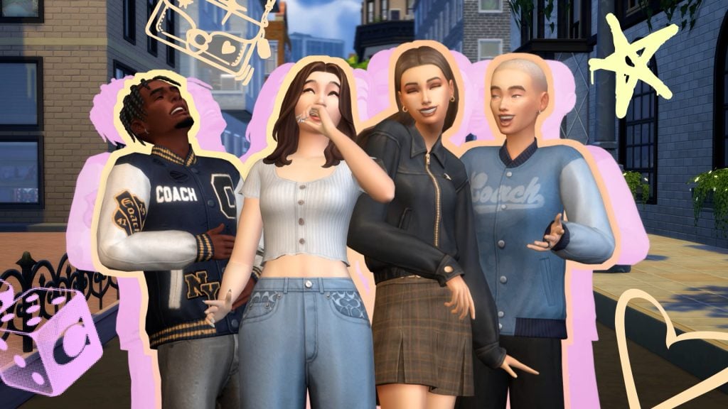 Sims 4 Coach In Simlish CC