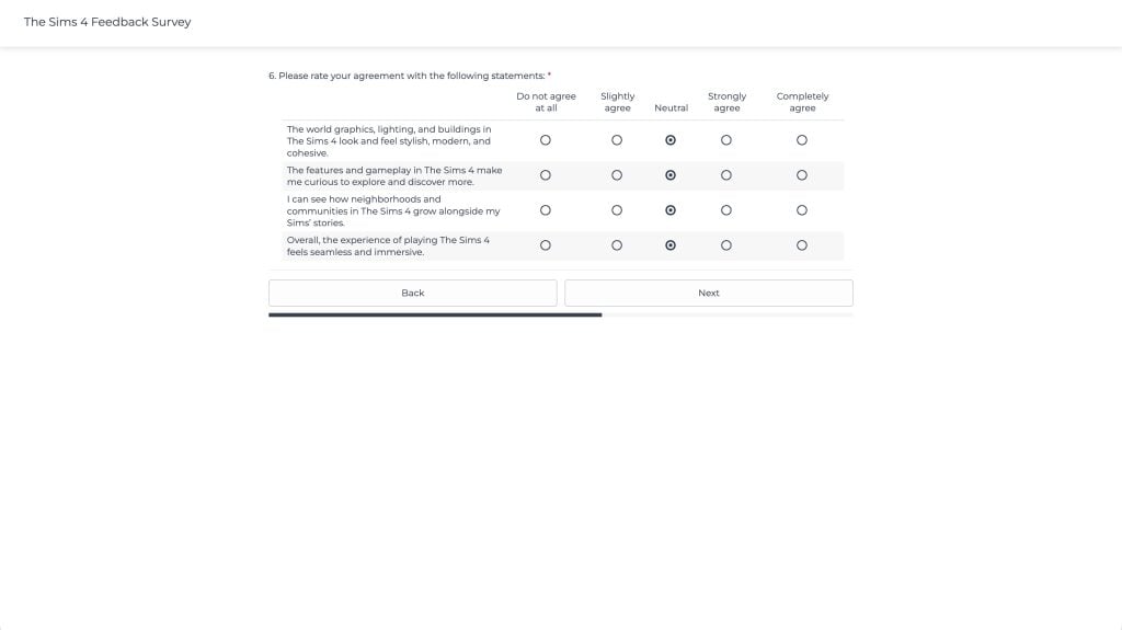the sims 4 official survey 2026 questions new7