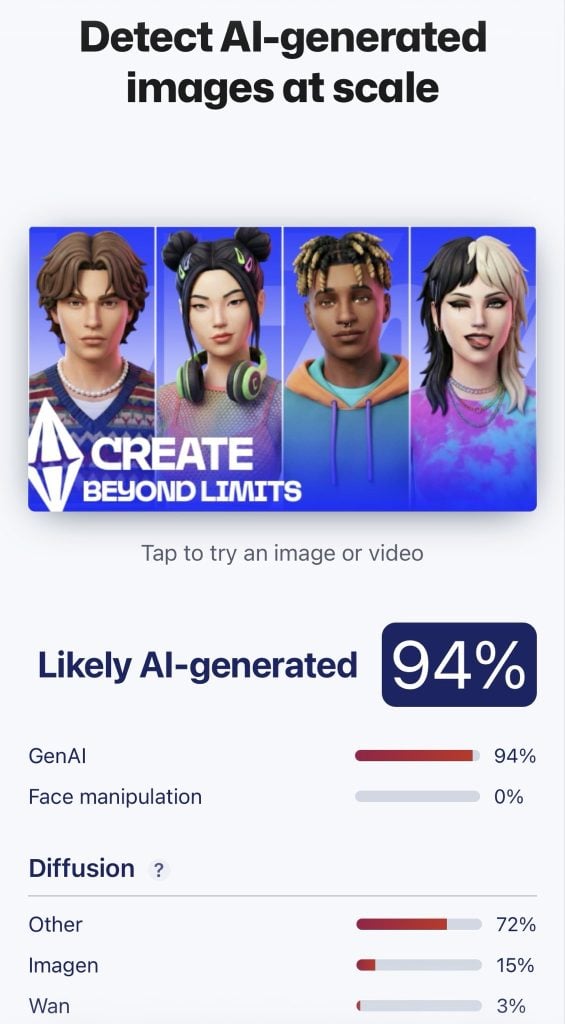 the sims project x renders ai detection2
