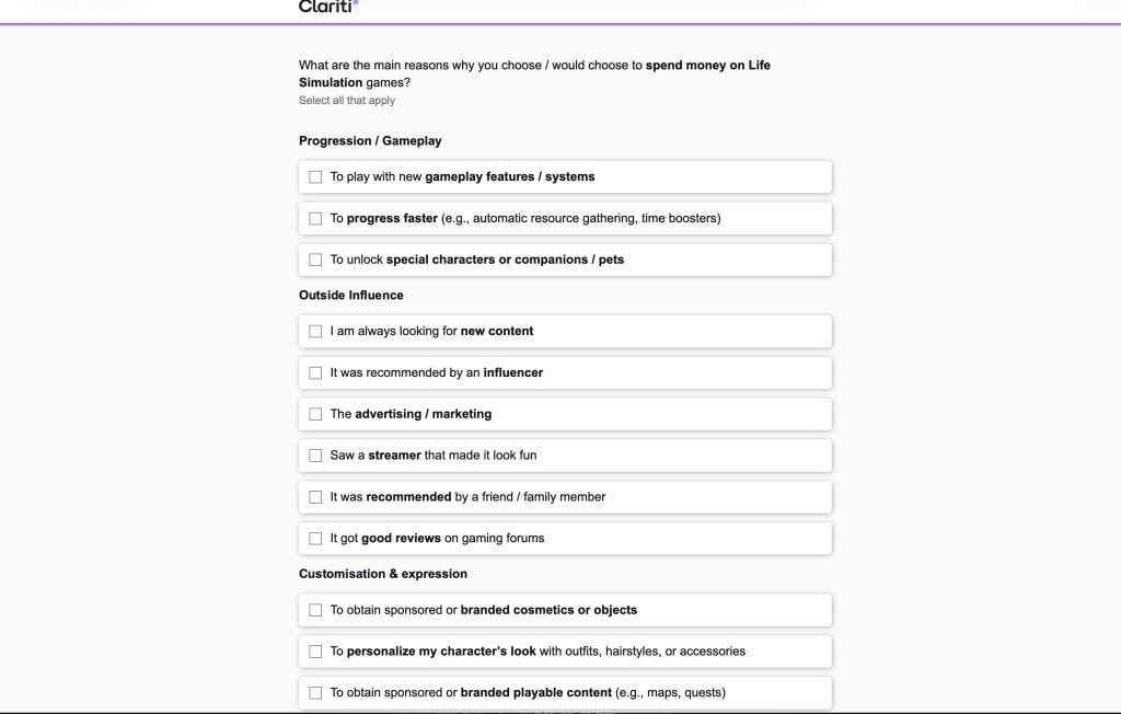 the sims survey 2026 deep simulation1