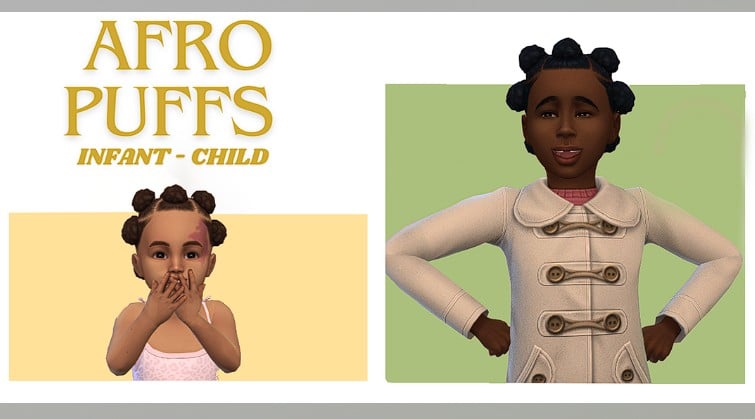 Afro Puffs Hair for Kids Make it Sizzle