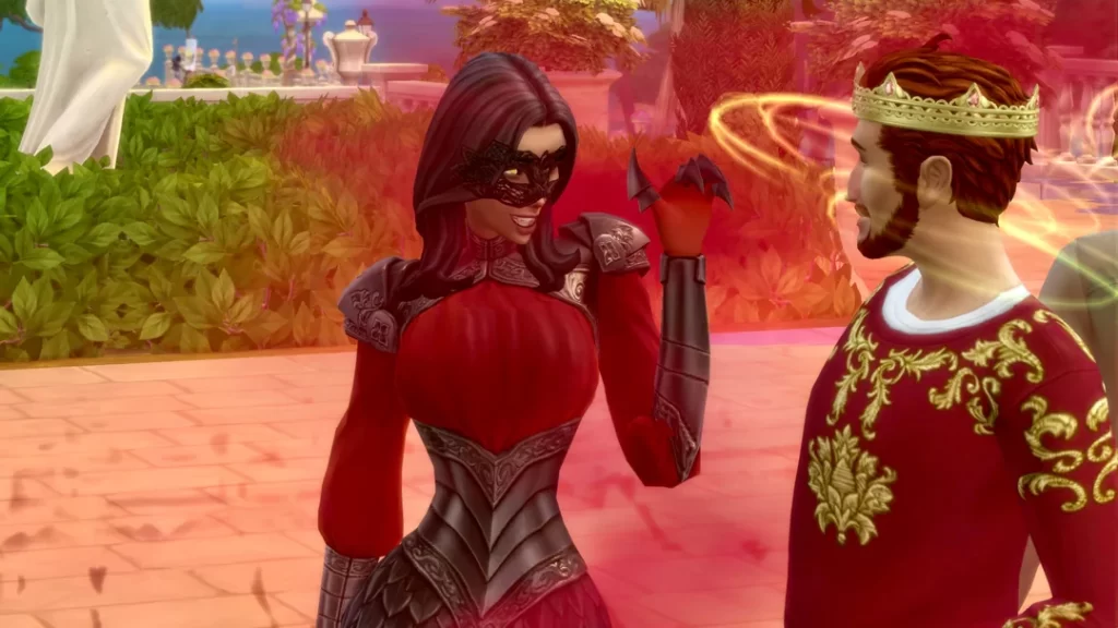Vampire Countess tries to gain prestige in The Sims 4: Royalty and Legacy