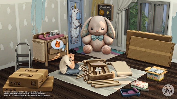 Sims 4 Baby On The Way CC Pack