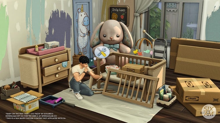 Sims 4 Baby On The Way CC Pack