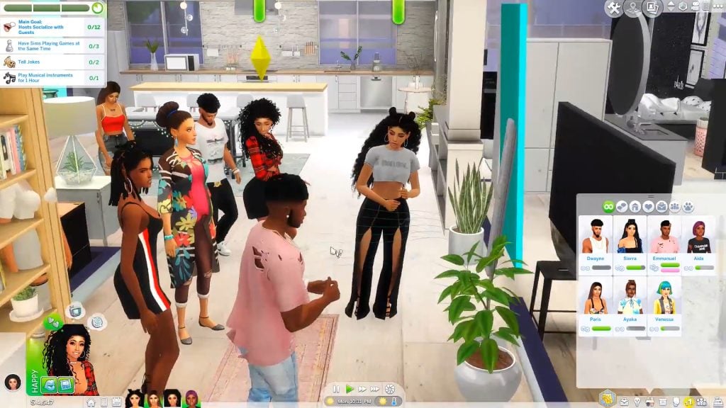 Celebrating Black History Month: The Sims 4 Content Creators and Stories You'll Love 13 Party Girls in the Sims 4.