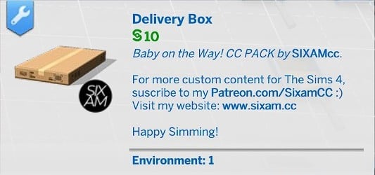 Delivery Box Detail