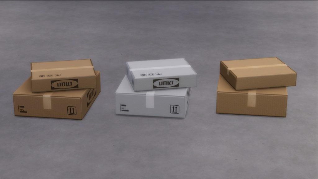 Delivery Box Stacked 3 Preview