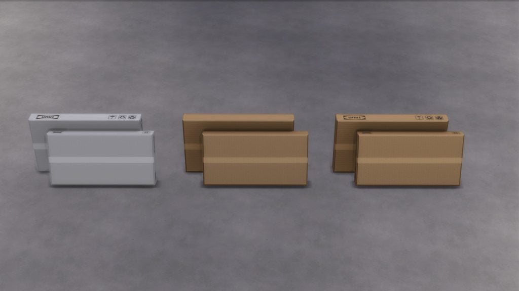 Delivery Box Stacked 4 Preview