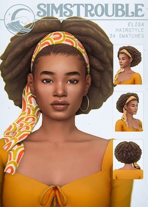 Elisa Hairstyle by Simstrouble