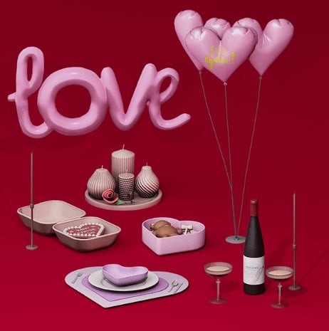 Especially4u sims valentines set