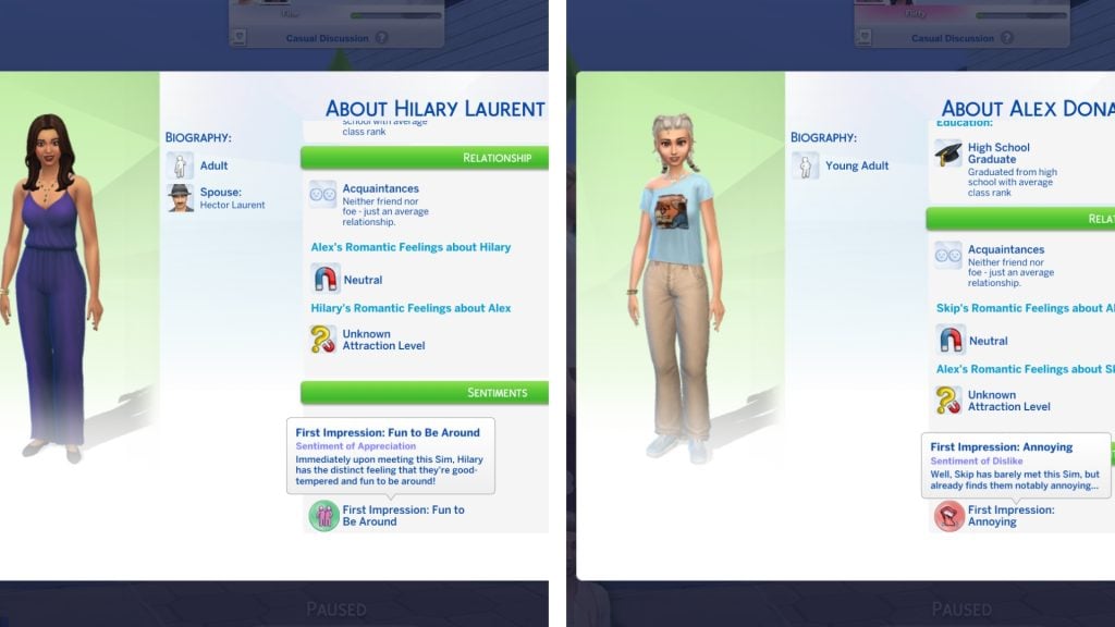 First Impression Mod 1