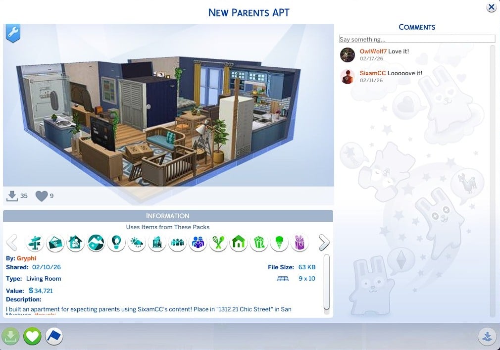 Gryphi Gallery New Parents Apartment