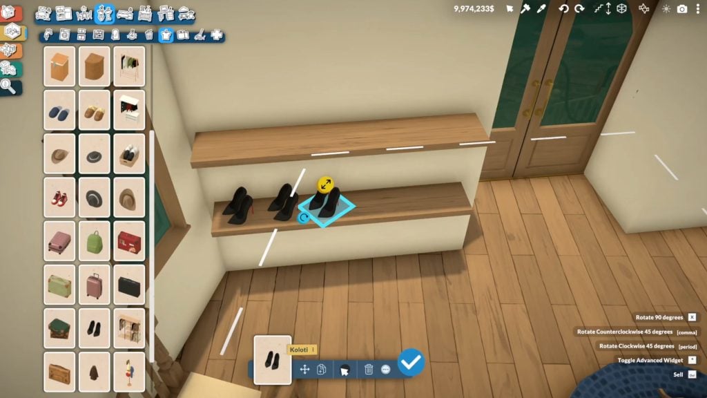 Paralives watch this speed build of the town s clothing store L Armoire paraf. fryvtk.00 01 06 06.Still006