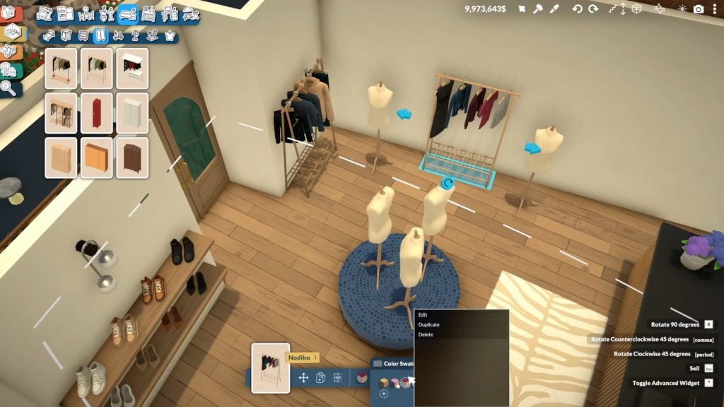 Paralives watch this speed build of the town s clothing store L Armoire paraf. fryvtk.00 01 47 03.Still007