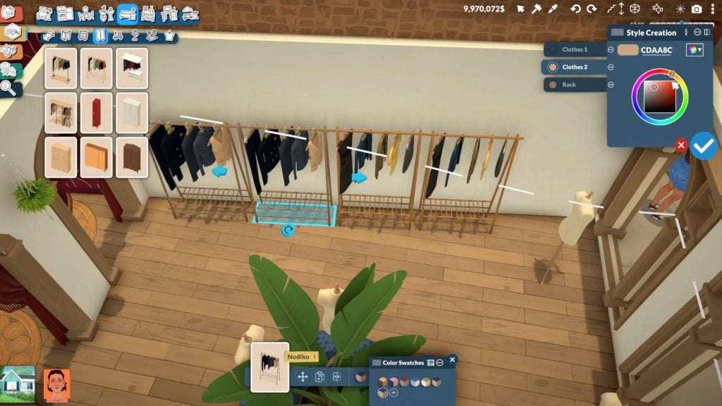 Paralives watch this speed build of the town s clothing store L Armoire paraf. fryvtk.00 02 30 24.Still010
