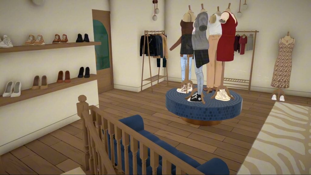 Paralives watch this speed build of the town s clothing store L Armoire paraf. fryvtk.00 03 07 29.Still015