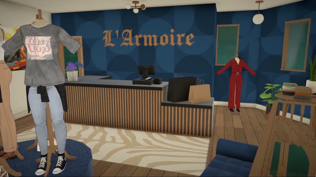 Paralives watch this speed build of the town s clothing store L Armoire paraf. fryvtk.00 03 12 01.Still012