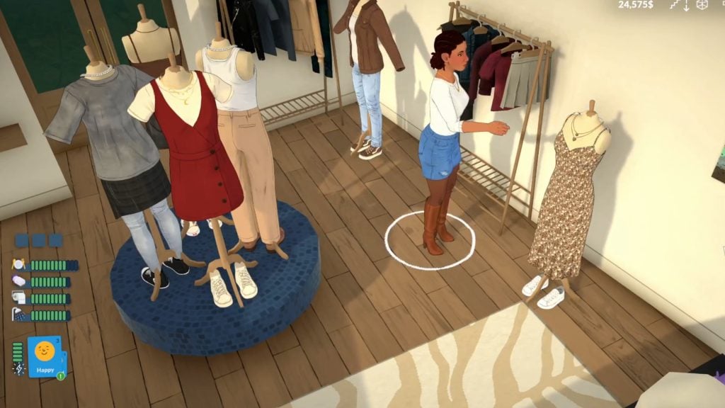 Paralives watch this speed build of the town s clothing store L Armoire paraf. fryvtk.00 03 30 10.Still017