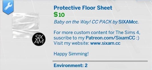 Protective Floor Sheet Detail